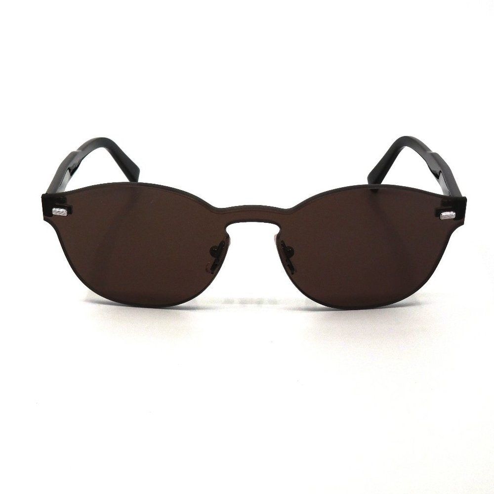 ERMENEGILDO ZEGNA “EZ0024” Black & Brown Sunglasses